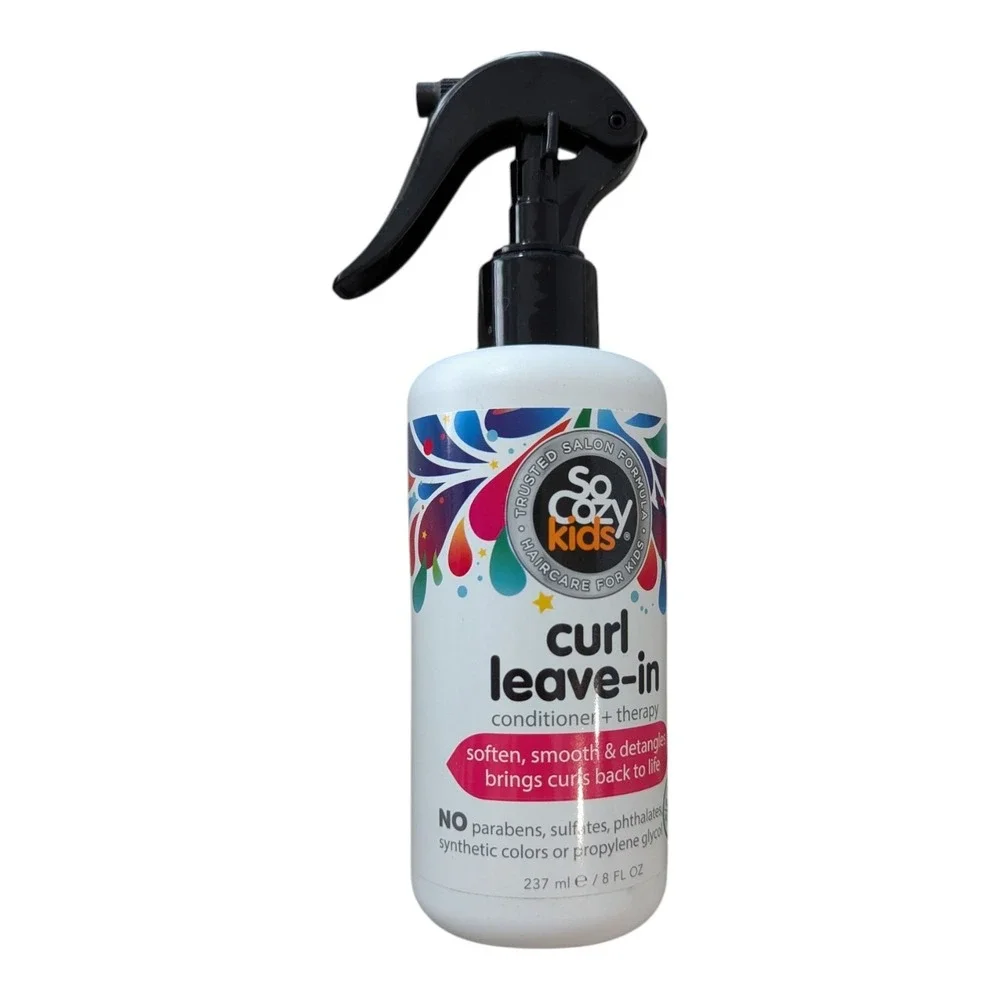 BBB. So Cozy Kids Curl Leave-In‎ Conditioner + Therapy Pump Spray 8 fl oz